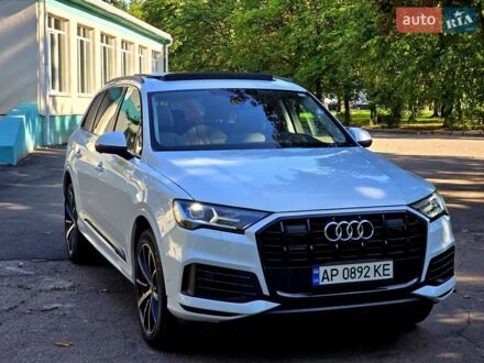 Ауди Ку 7 2022 в Першотравенске на Automoto.ua Белый Ауди Ку 7, объемом двигателя 3 л и пробегом 27 тыс. км за 49999 $, фото 1 на Automoto.ua