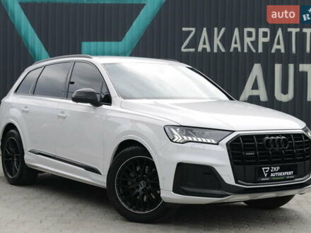 Ауди Ку 7 2022 в Мукачеве на Automoto.ua Белый Ауди Ку 7, объемом двигателя 2.97 л и пробегом 91 тыс. км за 76500 $, фото 1 на Automoto.ua
