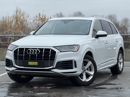 Белый Ауди Ку 7, объемом двигателя 3 л и пробегом 47 тыс. км за 53900 $, фото 1 на Automoto.ua