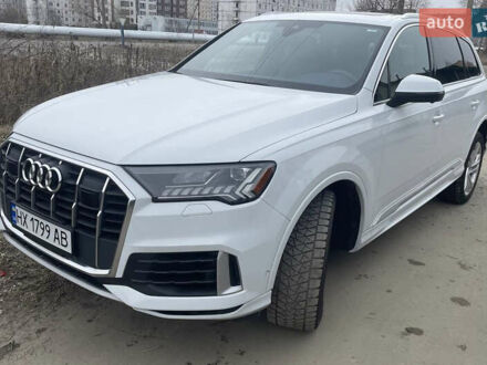 Ауди Ку 7 2023 в Нетешине на Automoto.ua Белый Ауди Ку 7, объемом двигателя 3 л и пробегом 57 тыс. км за 56000 $, фото 1 на Automoto.ua