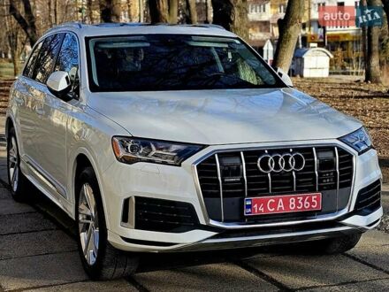 Ауди Ку 7 2023 в Трускавце на Automoto.ua Белый Ауди Ку 7, объемом двигателя 1.98 л и пробегом 52 тыс. км за 55000 $, фото 1 на Automoto.ua