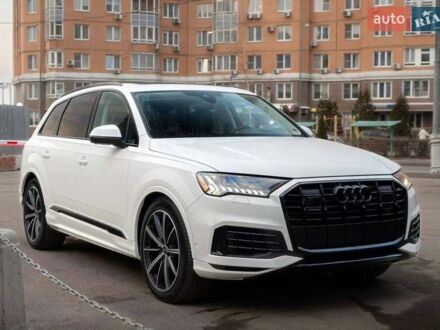 Ауди Ку 7 2023 в Одессе на Automoto.ua Белый Ауди Ку 7, объемом двигателя 3 л и пробегом 21 тыс. км за 53500 $, фото 1 на Automoto.ua