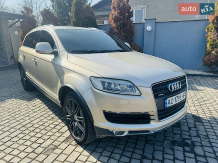 Ауди Ку 7 2007 в Ужгороде на Automoto.ua Бежевый Ауди Ку 7, объемом двигателя 2.97 л и пробегом 264 тыс. км за 11900 $, фото 1 на Automoto.ua