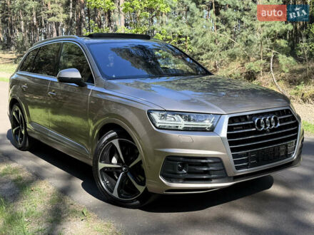 Ауди Ку 7 2019 в Киеве на Automoto.ua Бежевый Ауди Ку 7, объемом двигателя 3 л и пробегом 155 тыс. км за 51800 $, фото 1 на Automoto.ua