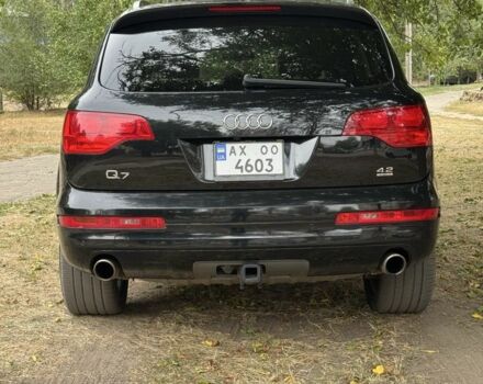 Черный Ауди Ку 7, объемом двигателя 4.2 л и пробегом 176 тыс. км за 10000 $, фото 2 на Automoto.ua