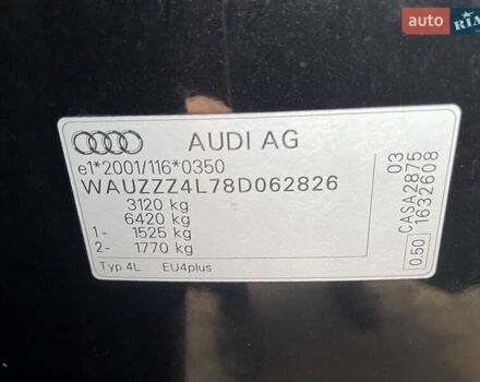 Черный Ауди Ку 7, объемом двигателя 3 л и пробегом 264 тыс. км за 13650 $, фото 5 на Automoto.ua