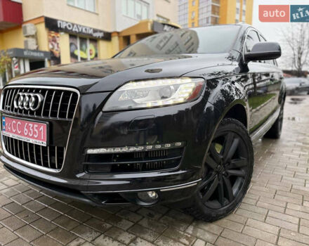 Черный Ауди Ку 7, объемом двигателя 3 л и пробегом 200 тыс. км за 15500 $, фото 1 на Automoto.ua
