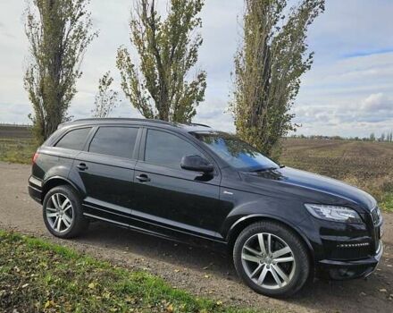 Ауді Ку 7 2012 у Баштанке на Automoto.ua Чорний Ауді Ку 7, об'ємом двигуна 3 л та пробігом 118 тис. км за 20500 $, фото 8 на Automoto.ua