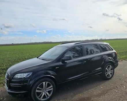 Ауді Ку 7 2012 у Баштанке на Automoto.ua Чорний Ауді Ку 7, об'ємом двигуна 3 л та пробігом 118 тис. км за 20500 $, фото 2 на Automoto.ua