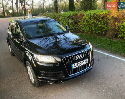Черный Ауди Ку 7, объемом двигателя 3 л и пробегом 181 тыс. км за 22000 $, фото 3 на Automoto.ua