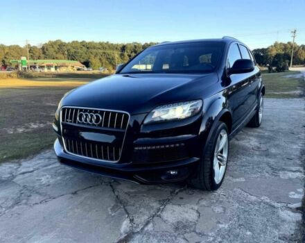 Черный Ауди Ку 7, объемом двигателя 3 л и пробегом 81 тыс. км за 11000 $, фото 2 на Automoto.ua