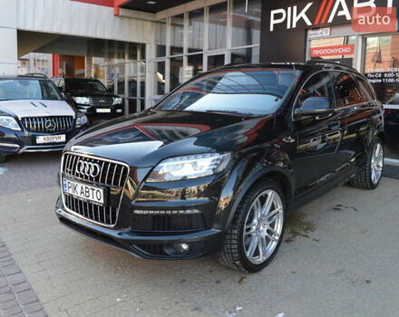 Ауди Ку 7 2013 в Львове на Automoto.ua Черный Ауди Ку 7, объемом двигателя 3 л и пробегом 205 тыс. км за 26900 $, фото 5 на Automoto.ua