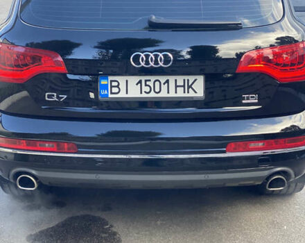 Ауди Ку 7 2013 в Горишние Плавни (Комсомольск) на Automoto.ua Черный Ауди Ку 7, объемом двигателя 2.97 л и пробегом 147 тыс. км за 24700 $, фото 4 на Automoto.ua