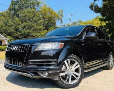 Черный Ауди Ку 7, объемом двигателя 3 л и пробегом 132 тыс. км за 9900 $, фото 2 на Automoto.ua