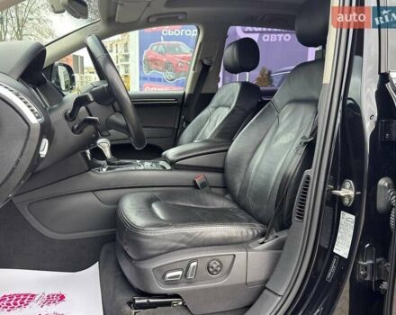 Ауді Ку 7 2015 у Львові на Automoto.ua Чорний Ауді Ку 7, об'ємом двигуна 2.97 л та пробігом 166 тис. км за 19900 $, фото 9 на Automoto.ua