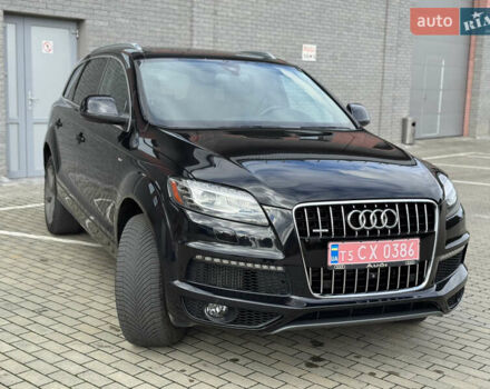 Ауді Ку 7 2015 у Рівному на Automoto.ua Чорний Ауді Ку 7, об'ємом двигуна 2.97 л та пробігом 129 тис. км за 24500 $, фото 14 на Automoto.ua