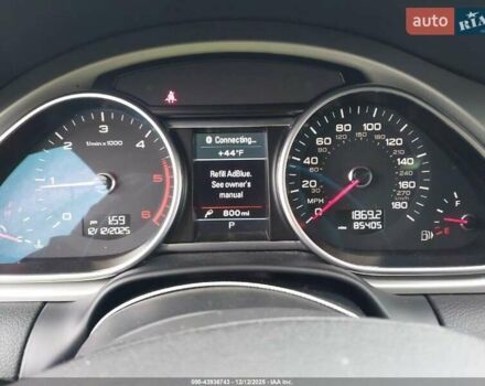 Черный Ауди Ку 7, объемом двигателя 2.97 л и пробегом 136 тыс. км за 3350 $, фото 6 на Automoto.ua