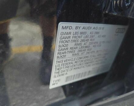 Ауди Ку 7 2016 в Ровно на Automoto.ua Черный Ауди Ку 7, объемом двигателя 3 л и пробегом 166 тыс. км за 19800 $, фото 6 на Automoto.ua