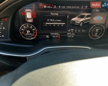 Ауди Ку 7 2016 в Львове на Automoto.ua Черный Ауди Ку 7, объемом двигателя 3 л и пробегом 191 тыс. км за 24500 $, фото 9 на Automoto.ua