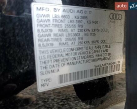 Чорний Ауді Ку 7, об'ємом двигуна 3 л та пробігом 150 тис. км за 9000 $, фото 12 на Automoto.ua