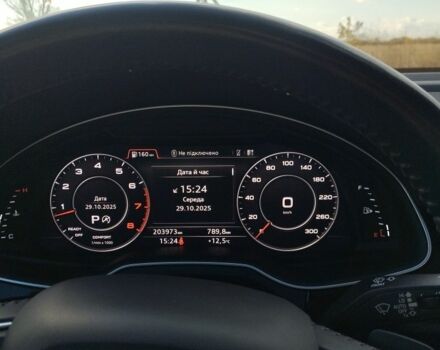 Ауди Ку 7 2017 в Одессе на Automoto.ua Черный Ауди Ку 7, объемом двигателя 3 л и пробегом 203 тыс. км за 27100 $, фото 7 на Automoto.ua