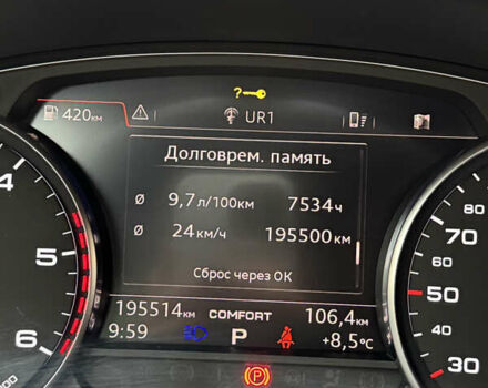 Черный Ауди Ку 7, объемом двигателя 2.99 л и пробегом 195 тыс. км за 38000 $, фото 10 на Automoto.ua