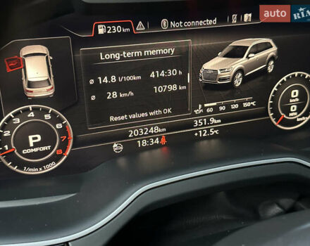 Черный Ауди Ку 7, объемом двигателя 3 л и пробегом 203 тыс. км за 24500 $, фото 59 на Automoto.ua