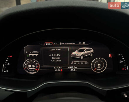 Черный Ауди Ку 7, объемом двигателя 3 л и пробегом 93 тыс. км за 30999 $, фото 14 на Automoto.ua