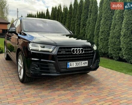 Ауди Ку 7 2017 в Киеве на Automoto.ua Черный Ауди Ку 7, объемом двигателя 2.97 л и пробегом 134 тыс. км за 47500 $, фото 5 на Automoto.ua