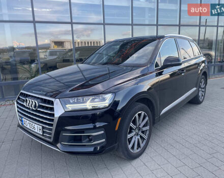 Ауди Ку 7 2017 в Ужгороде на Automoto.ua Черный Ауди Ку 7, объемом двигателя 3 л и пробегом 167 тыс. км за 24900 $, фото 4 на Automoto.ua