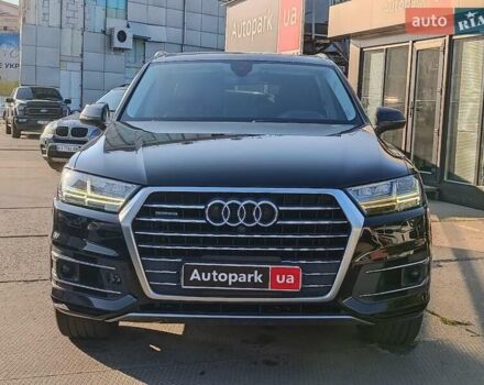 Черный Ауди Ку 7, объемом двигателя 3 л и пробегом 161 тыс. км за 32990 $, фото 1 на Automoto.ua