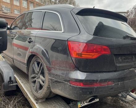 Черный Ауди Ку 7, объемом двигателя 3 л и пробегом 260 тыс. км за 3800 $, фото 1 на Automoto.ua