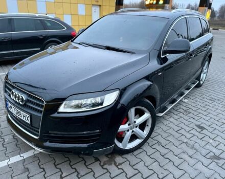 Черный Ауди Ку 7, объемом двигателя 3 л и пробегом 305 тыс. км за 12300 $, фото 1 на Automoto.ua