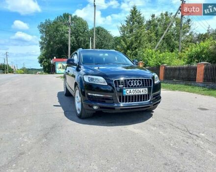 Черный Ауди Ку 7, объемом двигателя 3 л и пробегом 221 тыс. км за 14299 $, фото 1 на Automoto.ua
