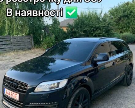 Черный Ауди Ку 7, объемом двигателя 3 л и пробегом 223 тыс. км за 4200 $, фото 1 на Automoto.ua