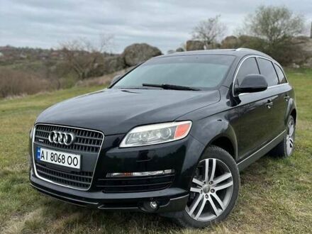 Ауди Ку 7 2008 в Первомайск на Automoto.ua Черный Ауди Ку 7, объемом двигателя 4.2 л и пробегом 107 тыс. км за 12000 $, фото 1 на Automoto.ua