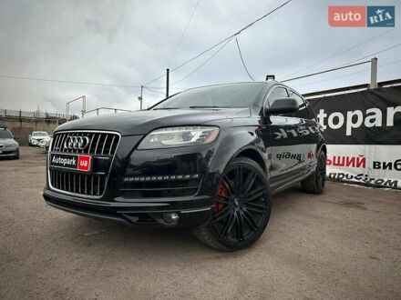 Черный Ауди Ку 7, объемом двигателя 3 л и пробегом 336 тыс. км за 16990 $, фото 1 на Automoto.ua
