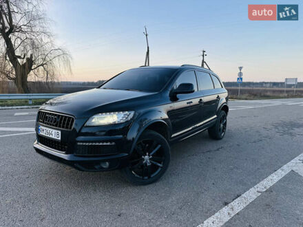 Черный Ауди Ку 7, объемом двигателя 4.13 л и пробегом 244 тыс. км за 18700 $, фото 1 на Automoto.ua