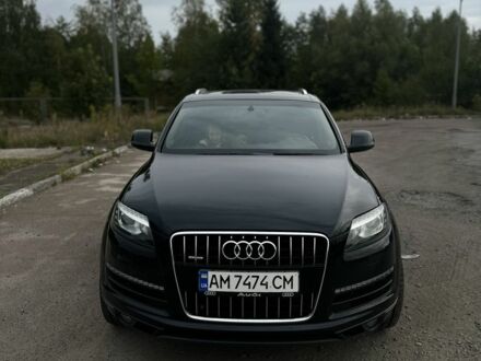 Черный Ауди Ку 7, объемом двигателя 3 л и пробегом 296 тыс. км за 16800 $, фото 1 на Automoto.ua