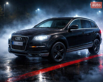 Черный Ауди Ку 7, объемом двигателя 3 л и пробегом 202 тыс. км за 12200 $, фото 1 на Automoto.ua