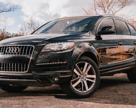 Черный Ауди Ку 7, объемом двигателя 3 л и пробегом 105 тыс. км за 12000 $, фото 1 на Automoto.ua