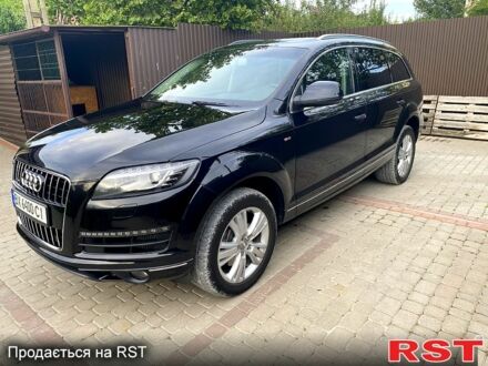 Черный Ауди Ку 7, объемом двигателя 3 л и пробегом 165 тыс. км за 21000 $, фото 1 на Automoto.ua