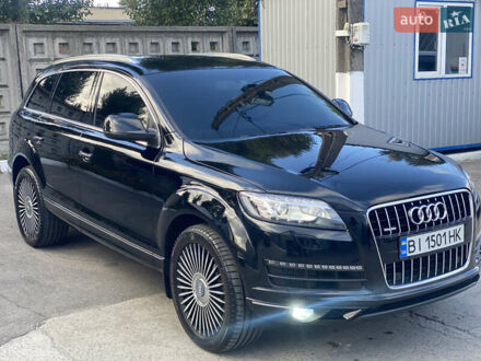 Ауди Ку 7 2013 в Горишние Плавни (Комсомольск) на Automoto.ua Черный Ауди Ку 7, объемом двигателя 2.97 л и пробегом 147 тыс. км за 24700 $, фото 1 на Automoto.ua