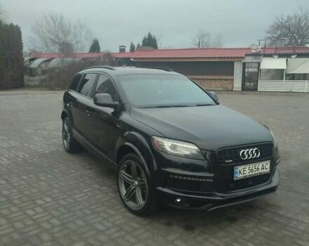 Черный Ауди Ку 7, объемом двигателя 3 л и пробегом 216 тыс. км за 18900 $, фото 1 на Automoto.ua