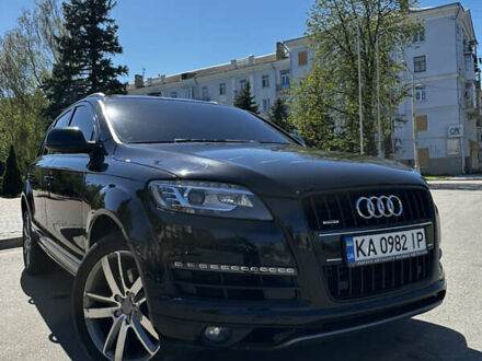 Ауди Ку 7 2014 в Краматорске на Automoto.ua Черный Ауди Ку 7, объемом двигателя 3 л и пробегом 205 тыс. км за 14900 $, фото 1 на Automoto.ua