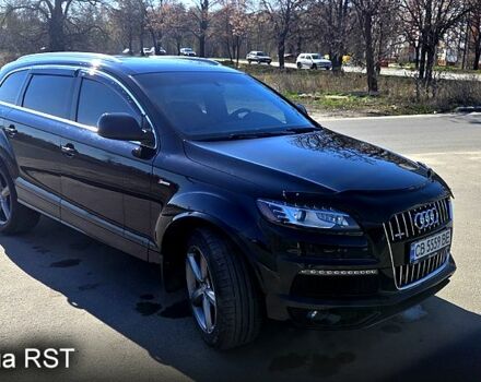 Черный Ауди Ку 7, объемом двигателя 3 л и пробегом 296 тыс. км за 14999 $, фото 1 на Automoto.ua