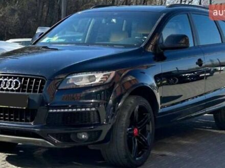 Черный Ауди Ку 7, объемом двигателя 3 л и пробегом 196 тыс. км за 16500 $, фото 1 на Automoto.ua