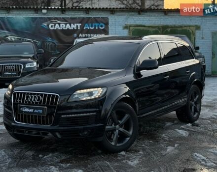 Черный Ауди Ку 7, объемом двигателя 3 л и пробегом 265 тыс. км за 14500 $, фото 1 на Automoto.ua