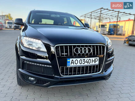 Ауди Ку 7 2015 в Хусте на Automoto.ua Черный Ауди Ку 7, объемом двигателя 3 л и пробегом 166 тыс. км за 21000 $, фото 1 на Automoto.ua