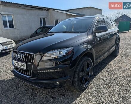 Черный Ауди Ку 7, объемом двигателя 3 л и пробегом 235 тыс. км за 16000 $, фото 1 на Automoto.ua
